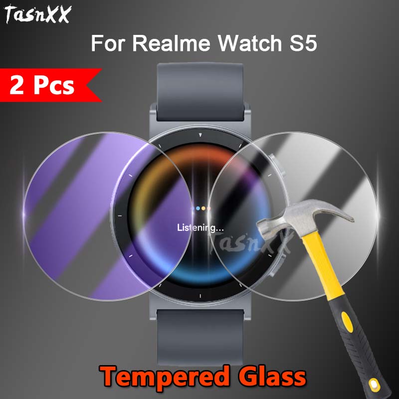 Matte Anti Glare Screen - 2Pcs For Realme Watch S5 2.5D