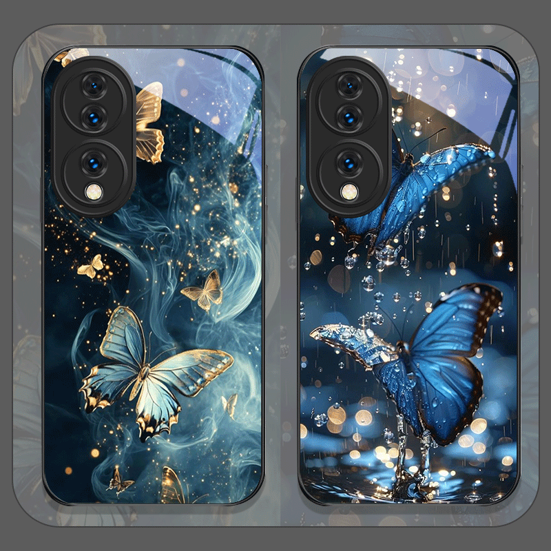 Luxurious Blue Butterfly Art P - Huawei Nova 12 review and price
