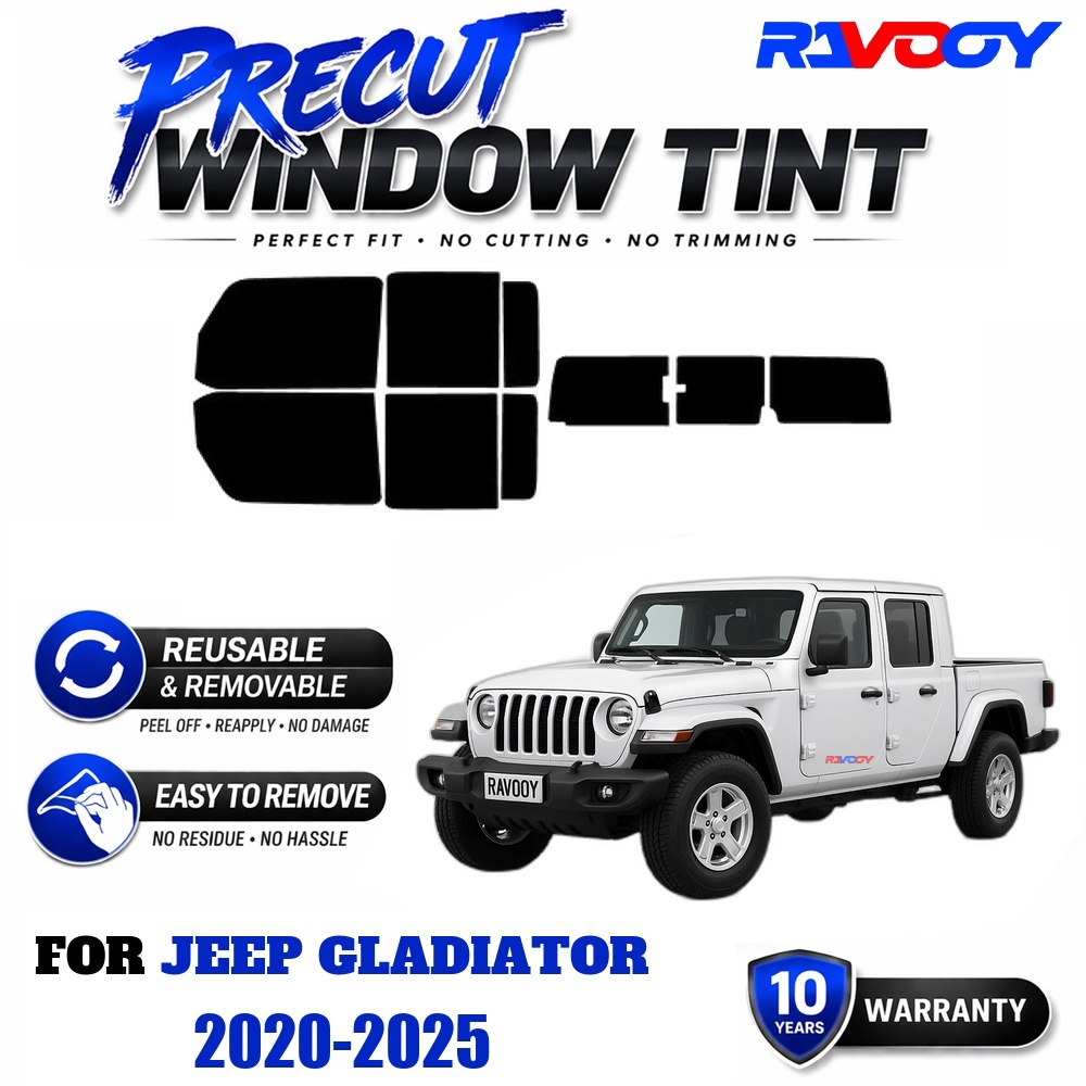 RAVOOY Precut Window Tint, Reu - Air Bubble Remover review and price