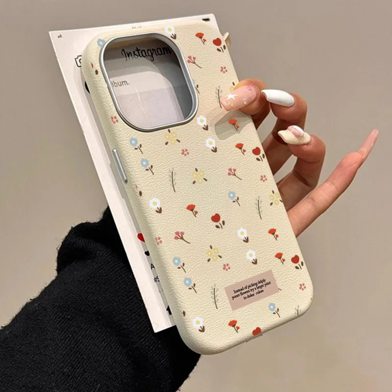Floral Leather Pattern Retro F - Samsung Galaxy A55 review and price
