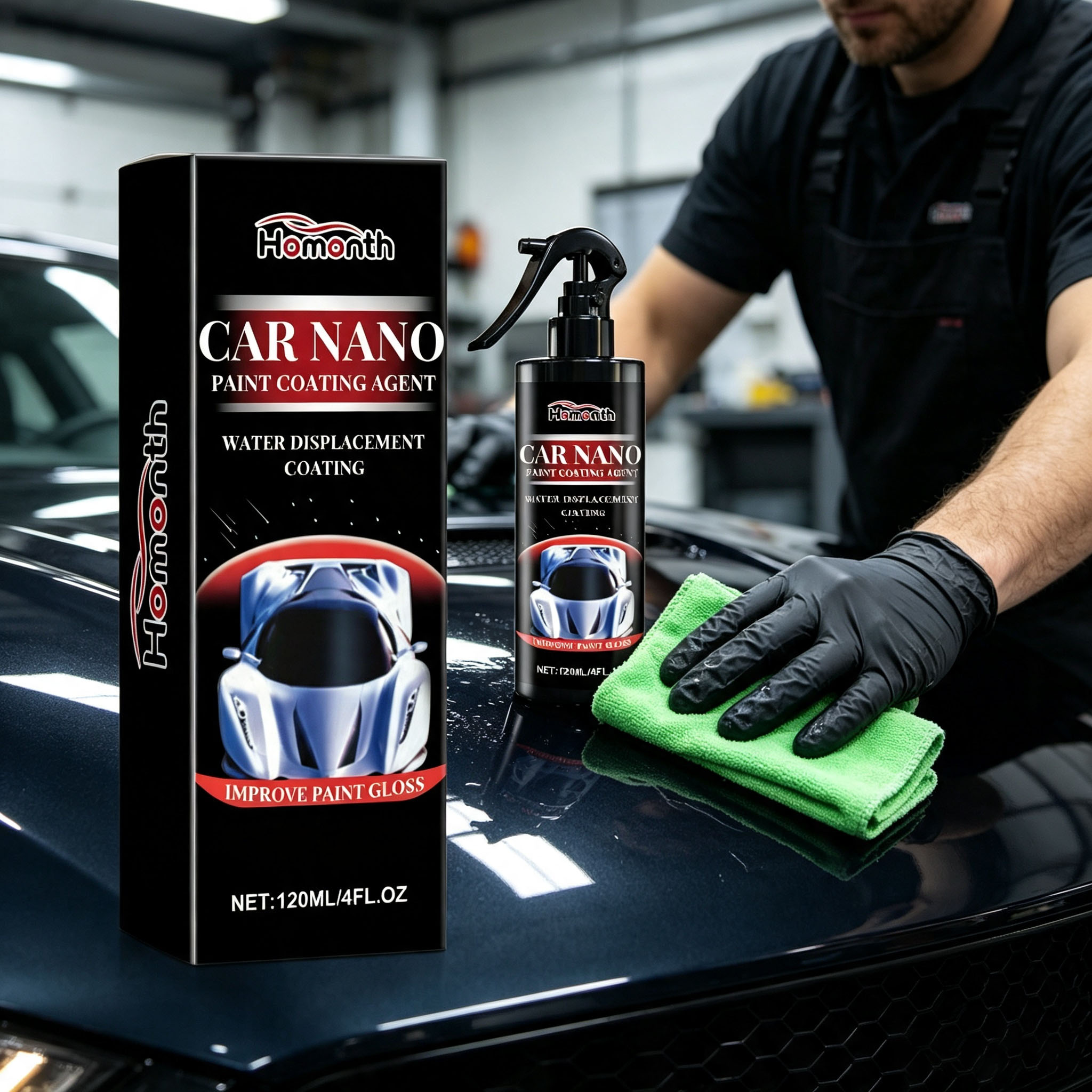 Homonth Car Nano Coating Spray - Nano Liquid Coating review and price
