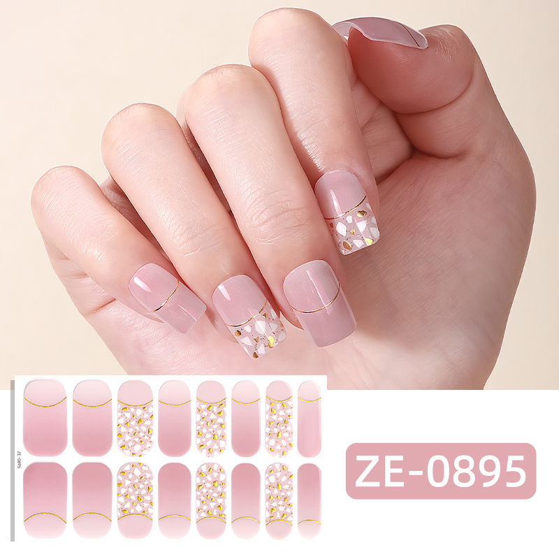 16Tips Pink Glitter Full Cover - Full Cover Adhesive review and price
