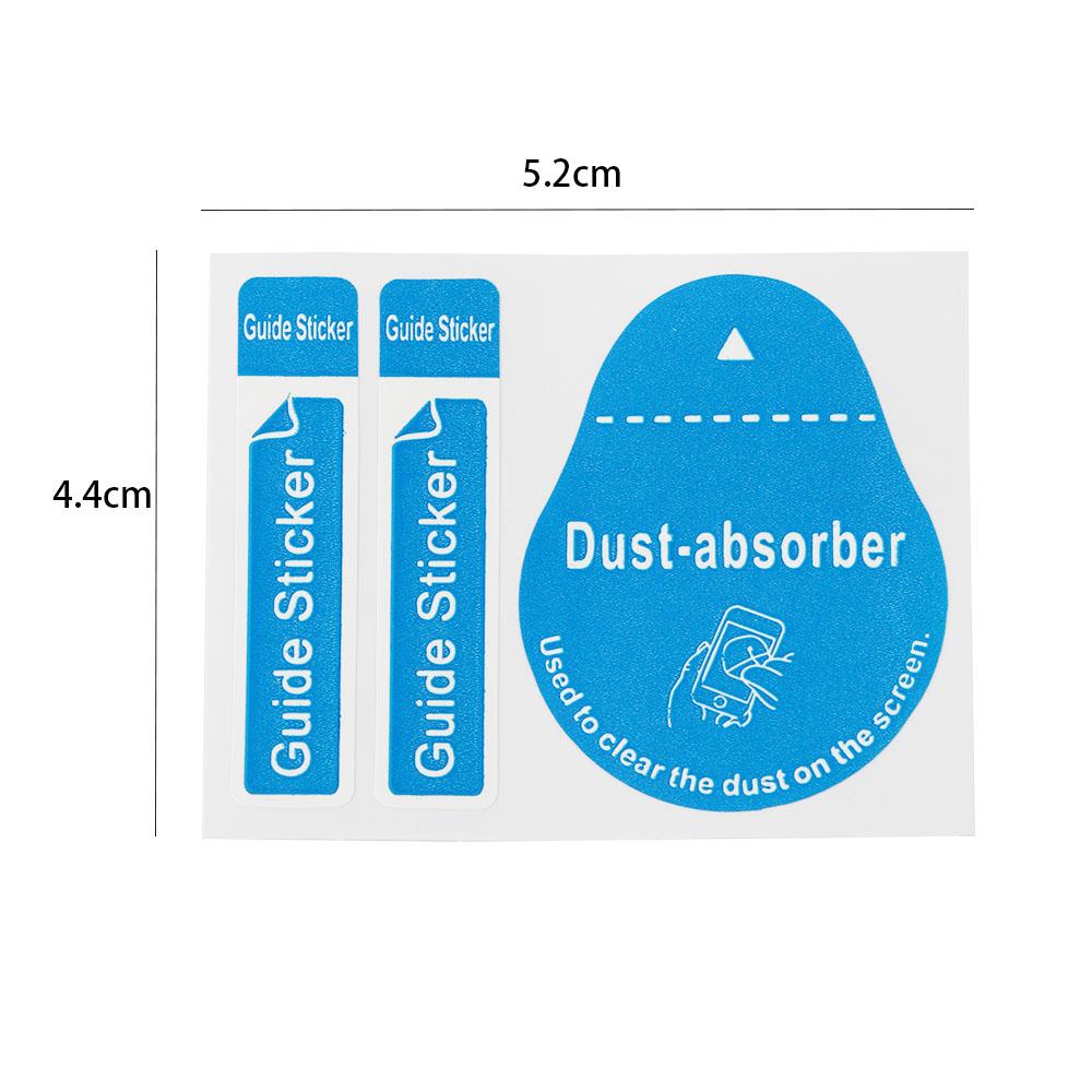 PC Tempered Glass Guide Sticke - Dust Removal Sticker review and price